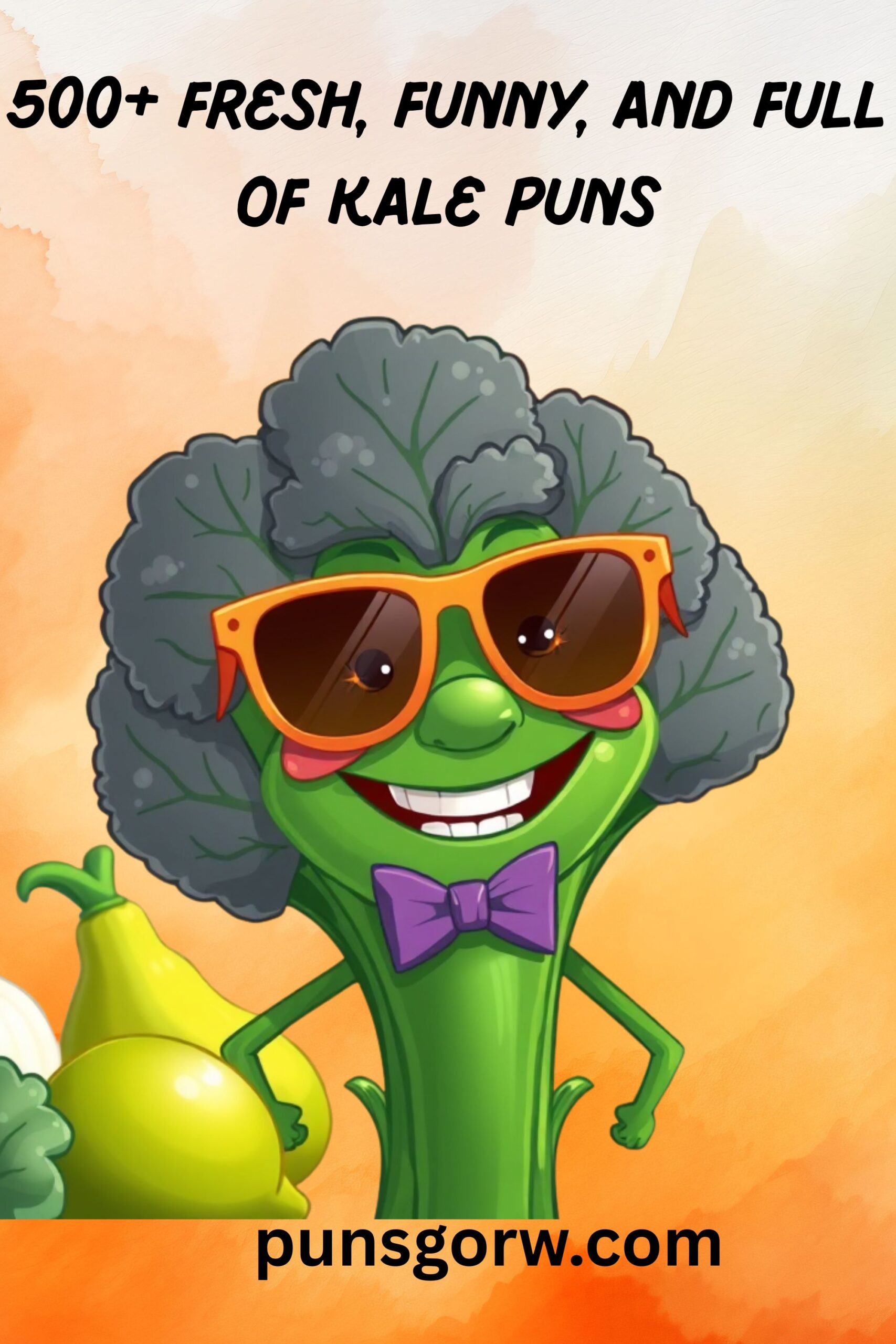 Fresh, Funny, and Full of Kale Puns